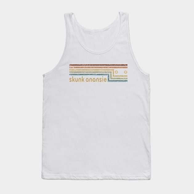 Skunk Anansie Cassette Stipes Tank Top by casetifymask